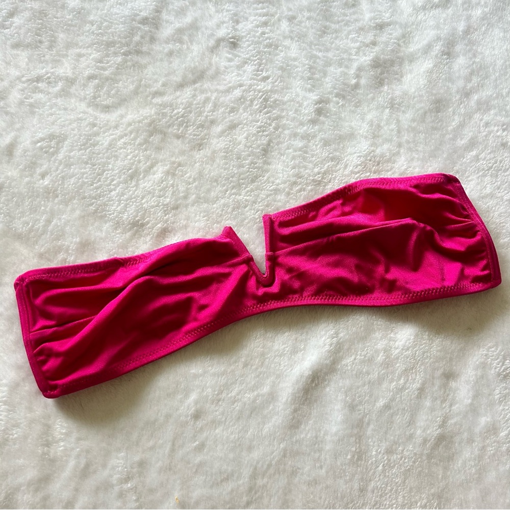 Diane Von Furstenburg strapless bikini top